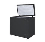 FRIGIDAIRE EFRF7003-BLACK Chest Deep Freezer, 7 Cu. Ft, Black Adjustable Thermostat-Removable Vinyl Coated Wire Basket-Easy Defrost Drain