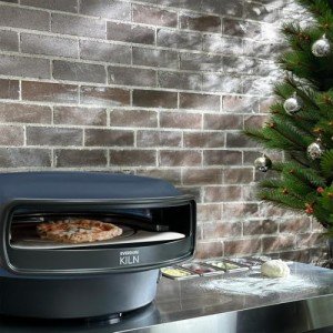 Everdure KILN R Series 2-Burner Gas Pizza Oven - 16” Restaurant Quality Pizza in Under 2 Minutes - Backyard, Portable Pizza Oven for Families, Entertainers & Pizza Enthusiasts, Cooks More Than Pizza