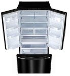 Winia WRFS26ABBD French Door Non-Dispenser Refrigerator, 26.1 Cu.Ft, Black