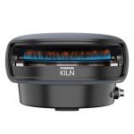 Everdure KILN R Series 2-Burner Gas Pizza Oven - 16” Restaurant Quality Pizza in Under 2 Minutes - Backyard, Portable Pizza Oven for Families, Entertainers & Pizza Enthusiasts, Cooks More Than Pizza