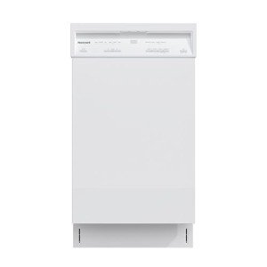 Honeywell 18 Inch Dishwasher with 8 Place settings, 6 Washing Programs, Stainless Steel Tub, UL/Energy Star- Black