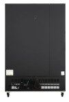 Kratos Commercial Freezer Display Merchandiser - 2 Self Closing Swing Doors, 53"W, Black (67K-210)