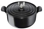 Lagostina Tradition Long Induction Cooker, Black, 26 cm, Cast Iron