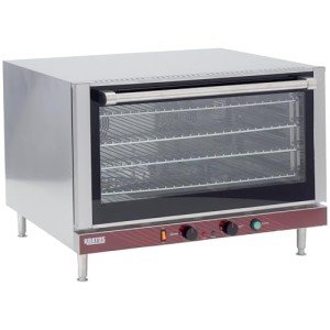 Kratos Commercial Oven, Full Size Countertop Electric Convection Oven with Steam Control, Stainless Steel, 208/240V (29M-061)