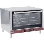 Kratos Commercial Oven, Full Size Countertop Electric Convection Oven with Steam Control, Stainless Steel, 208/240V (29M-061)