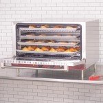 Kratos Commercial Oven, Full Size Countertop Electric Convection Oven with Steam Control, Stainless Steel, 208/240V (29M-061)