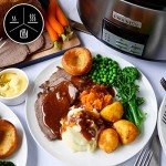 Crock-Pot Digital Slow Cooker Slow Cooker | Adjustable Cooking Time | 7.5 Litres (10+ People) | Stainless Steel [CSC063X]