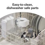 Hamilton Beach HealthSmart Juicer Machine, Compact Centrifugal Extractor, 2.4” Feed Chute for Fruits and Vegetables, Easy to Clean, BPA Free, 400W, White (67501)