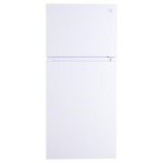 Kenmore 30 in. 18.2 cu. ft. Capacity Refrigerator/Freezer with Adjustable Glass Shelving, Humidity Control Crispers, Gallon Door Bins, ENERGY STAR Certified, White
