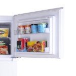 Kenmore 30 in. 18.2 cu. ft. Capacity Refrigerator/Freezer with Adjustable Glass Shelving, Humidity Control Crispers, Gallon Door Bins, ENERGY STAR Certified, White