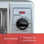 BLACK+DECKER TO1705SB 4-Slice Toaster Oven, Stainless Steel