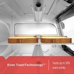 BLACK+DECKER TO1705SB 4-Slice Toaster Oven, Stainless Steel