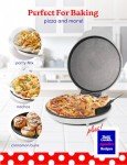 Betty Crocker Pizza Maker Plus, 12" Indoor Electric Grill, Nonstick Griddle Pan for Pizzas, Quesadillas, Tortillas, Nachos and more, 12" Electric Griddle for Delicious Meals and Snacks, White