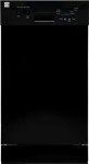 Kenmore 22-14709 18" Built-in Stainless Steel Tub Dishwasher with EasyFlex 3rd, SmartWash, UltraWash Plus, TurboDry, MoreSpace Adjustable Rack, Energy Star, 22.44"D x 17.65"W x 32.29"H, Black