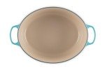 Le Creuset Enameled Cast Iron Signature Oval Dutch Oven, 15.5qt., Caribbean
