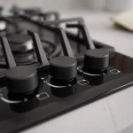 Empava 24" Gas Cooktop with 4 Italy Sabaf Sealed Burners NG/LPG Convertible Tempered Glass in Black Model 2020, 24 Inch