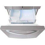 LG LFDS22520S - Refrigerator/Freezer - French Door Bottom Freezer with Water Dispenser - Width: 29.8 in - Depth: 35.5 in - Height: 68.5 in - 21.8 cu. ft - Stainless Steel