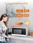 Commercial CHEF Countertop Microwave, 1.1 Cubic feet, White