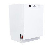 Avanti DWF24V0W Dishwasher 24-Inch Built in with 3 Wash Options and Automatic Cycles, Stainless Steel Construction with Electronic Control LED Display, Low Noise Rating, 57dB, White