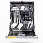 Avanti DWF24V0W Dishwasher 24-Inch Built in with 3 Wash Options and Automatic Cycles, Stainless Steel Construction with Electronic Control LED Display, Low Noise Rating, 57dB, White
