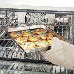 Restaurantware Hi Tek Half Size Convection Oven 1 Countertop Electric Oven - 1.5 Cu. Ft. 120V Stainless Steel Commercial Convection Oven 1600W 4 Racks Included