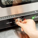 Restaurantware Hi Tek Half Size Convection Oven 1 Countertop Electric Oven - 1.5 Cu. Ft. 120V Stainless Steel Commercial Convection Oven 1600W 4 Racks Included