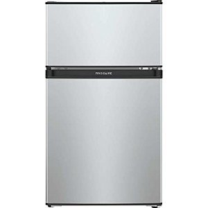 Frigidaire FRPE3134AM 3.1 Cu. Ft. Compact Refrigerator in Silver Mist