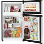 Frigidaire FRPE3134AM 3.1 Cu. Ft. Compact Refrigerator in Silver Mist