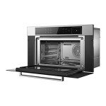 ROBAM 12-in-1 CQ762S Built-in Combi Wall Oven | Air Fry, Grill, Bake & Steam | Wide Temp. Precision | Spacious Capacity to Fit 12 inch Pizza, 10lb Chicken, Three Heating Elements, Built-In Recipes