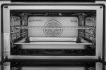 ROBAM 12-in-1 CQ762S Built-in Combi Wall Oven | Air Fry, Grill, Bake & Steam | Wide Temp. Precision | Spacious Capacity to Fit 12 inch Pizza, 10lb Chicken, Three Heating Elements, Built-In Recipes