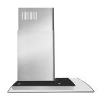 COSMO COS-668AS900 36 in. Vista Collection 380 CFM Ducted Wall Mount Range Hood, Touch Controls, LED Lights, Stainless Steel