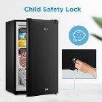 Midea MRU03M2ABB Upright Freezer Large Black, 3.0 Cubic Feet