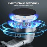 AAOBOSI 36 inch Gas Cooktop, Gas Stovetop with 72,000 BTUs 6 Burners Propane Cooktop, NG/LPG Convertible, Cast Iron Grates Stainless Steel, Ideal Gas Stoves for RV, Kitchen, Home