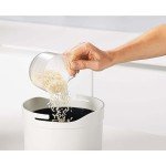 Joseph Joseph M-Cuisine Microwave Rice Cooker Steamer 2 Liter/8.5 Cup - Stone/Orange