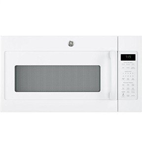 GE JVM7195DKWW 1.9 Cu. Ft. White Over-the-Range Microwave
