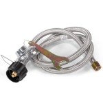 Barton Double Burner Stove w/Auto Ignition LPG Tempered Glass Outdoor Propane Portable Camping Cooktop Range 2-Burner Gas Burner