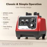 MAGETANG Smoothie Blender 1800W Powerful Blenders for Kitchen 70 Oz Large Capacity and BPA-Free Containers with To-Go Cup Countertop Blender for Smoothies, Ice Crushing & Frozen Drinks Red