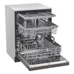 LG LDFN4542D 48 dBA Black Stainless Front Control Dishwasher with QuadWash