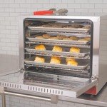 Kratos Commercial Oven, Half Size Countertop Electric Convection Oven with Steam Control, Stainless Steel, 208/240V (29M-059)