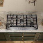 Empava 36 Inch Built-in Gas Cooktop with 5 Sealed SABAF Burners, Stainless Steel Surface LPG/NG Convertible, Auto Electric Pulse Ignition, Flame Failure Protection