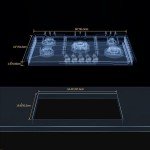 Empava 36 Inch Built-in Gas Cooktop with 5 Sealed SABAF Burners, Stainless Steel Surface LPG/NG Convertible, Auto Electric Pulse Ignition, Flame Failure Protection