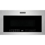Professional 30 in. 1.9 cu. ft. Over-The-Range Microwave in Stainless Steel with Vent and Air Fry