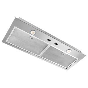 Broan-NuTone BBN1303SS Custom Built Insert with 2-Speed Exhaust Fan and Light, 300 Max Blower CFM, Stainless Steel, 30-Inch Range Hood Power Pack