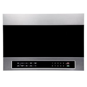 Avanti MOTR13D3S Microwave Oven 1000-Watts Over The Range with Auto Defrost, Pre-Set Cooking Modes, Child Safety Lock, Electronic Control Panel and Glass Turntable, 1.3-Cu.Ft, Black
