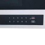 Avanti MOTR13D3S Microwave Oven 1000-Watts Over The Range with Auto Defrost, Pre-Set Cooking Modes, Child Safety Lock, Electronic Control Panel and Glass Turntable, 1.3-Cu.Ft, Black