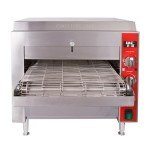 EASYROSE CPO14B 3500W 208V 60HZ Countertop Pizza Commercial Conveyor Oven with 14″ BELT (Plug:6-20P)