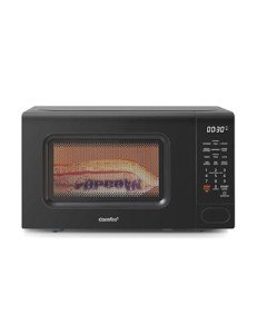 COMFEE CMO-C20M1WB Countertop Microwave Oven, 0.7 cu.ft Small Microwave with 11 power levels,Turntable Reset Function, Speedy Cooking, Weight/Time Defrost, Memory function, Children Lock, 700W