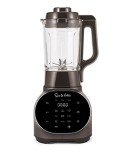 Sur La Table Countertop Power Blender with Heating Function - 1200W Blender for Smoothies, Hot Soup & Frozen Drinks, 10 Presets, Digital Display, Powerful Kitchen Appliance for Safe & Easy Food Prep