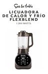Sur La Table Countertop Power Blender with Heating Function - 1200W Blender for Smoothies, Hot Soup & Frozen Drinks, 10 Presets, Digital Display, Powerful Kitchen Appliance for Safe & Easy Food Prep