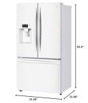 Kenmore 75032 25.5 cu. ft. French Door refrigerator, White